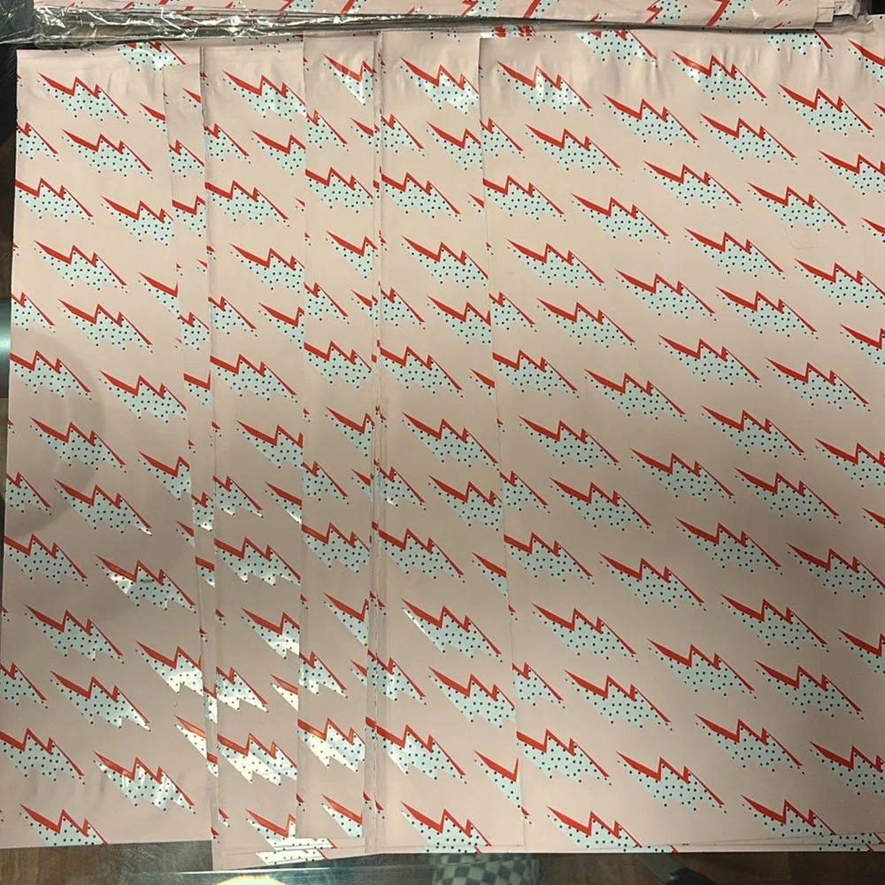 Lightning Bolt 10x13” Poly Mailers 25 piece set